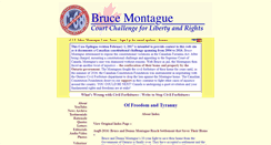 Desktop Screenshot of brucemontague.ca